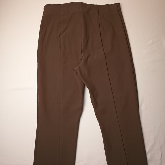 Talbots Portland Pants Size 6P Mid Rise Skinny Leg Army Green Color - Picture 2 of 9